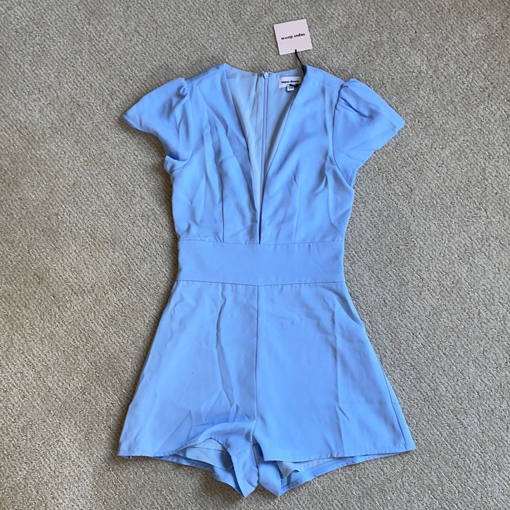 Revolve Superdown Deep V Romper - image 4